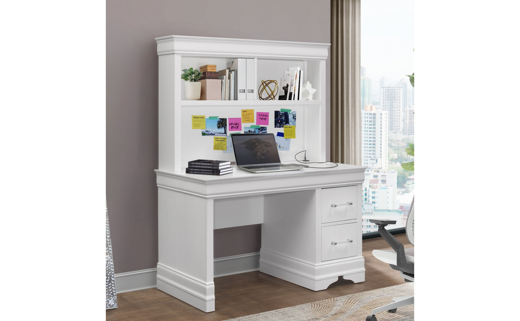 Charlie Bed White Global Furniture