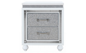 Collete Nightstand White Global Furniture Collete Nightstand White Global Furniture