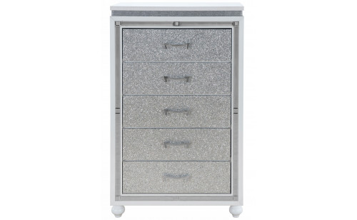 Collete Chest White Global Furniture Collete Chest White Global Furniture