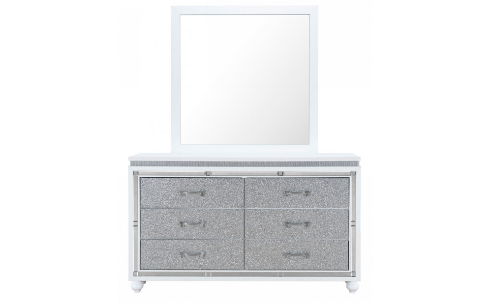 Collete Dresser White Global Furniture
