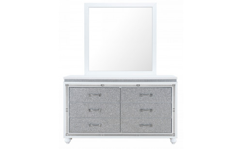 Collete Dresser White Global Furniture Collete Dresser White Global Furniture