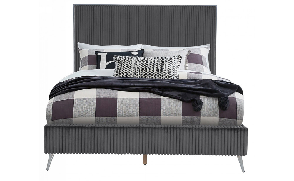 Enzo Bed Dark Grey Global Furniture