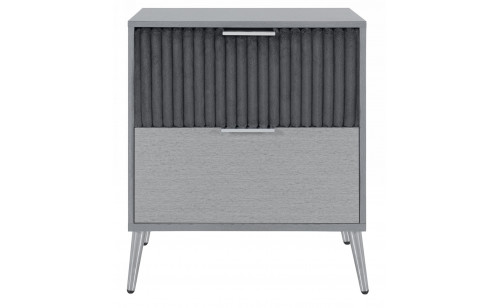 Enzo Nightstand Dark Grey Global Furniture