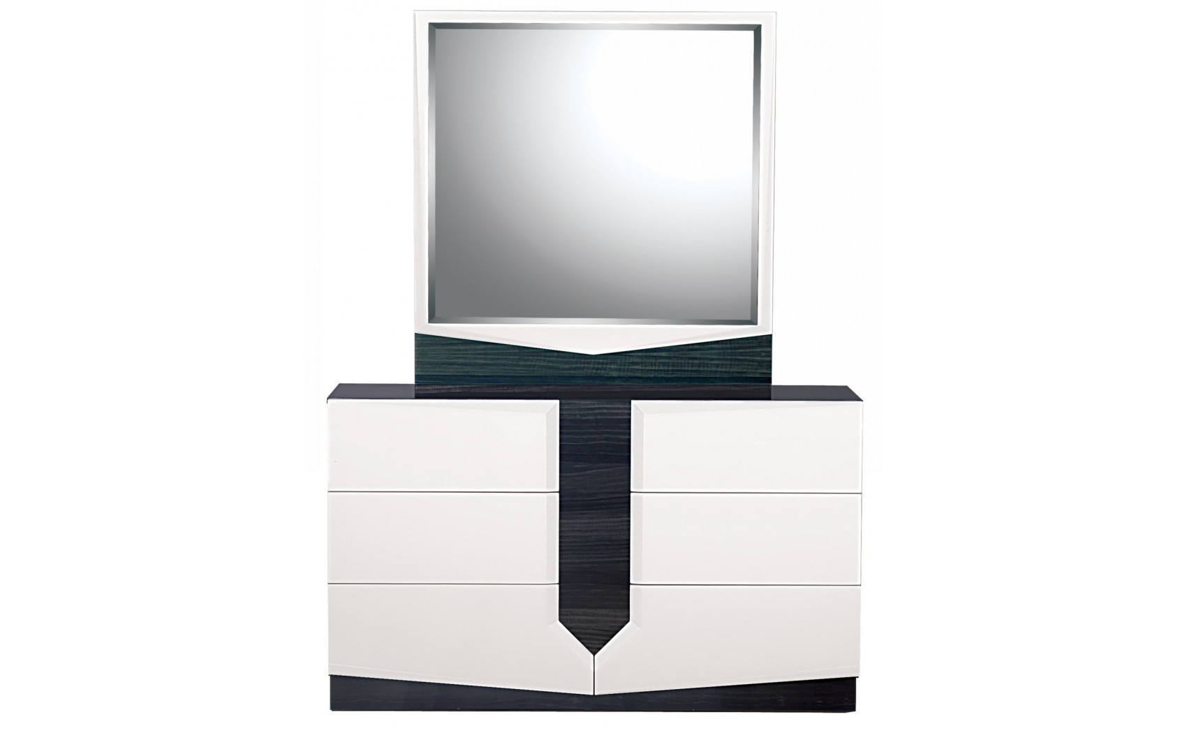 Hudson Dresser White / Grey Global Furniture