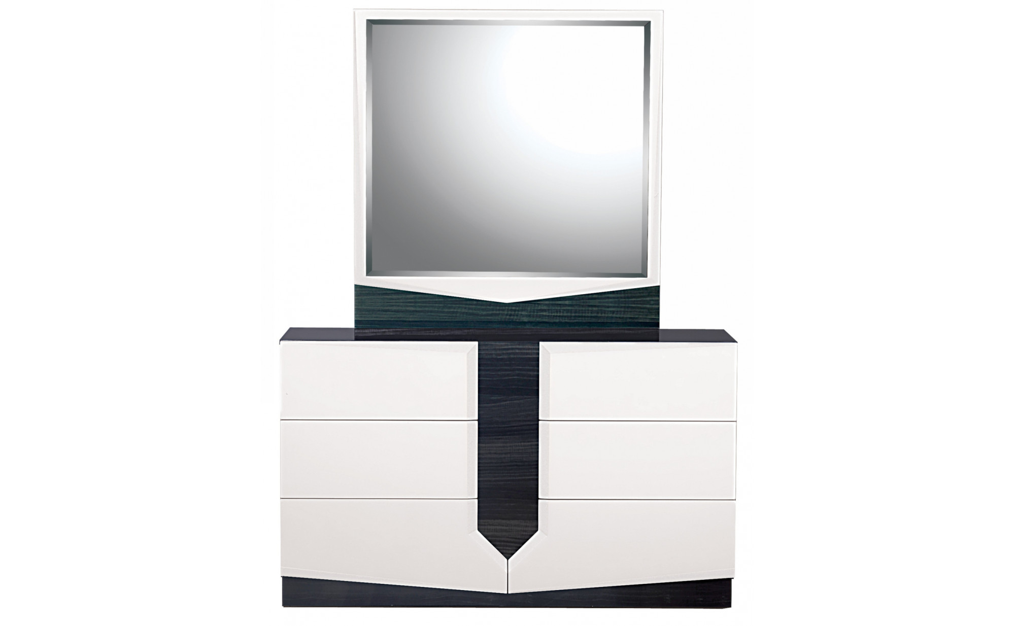 Hudson Bedroom Set White / Grey Global Furniture USA