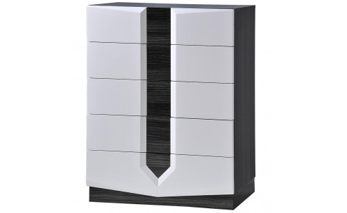 Hudson Chest White / Grey Global Furniture