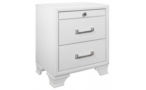 Jordyn White Nightstand White Global Furniture Jordyn White Nightstand White Global Furniture