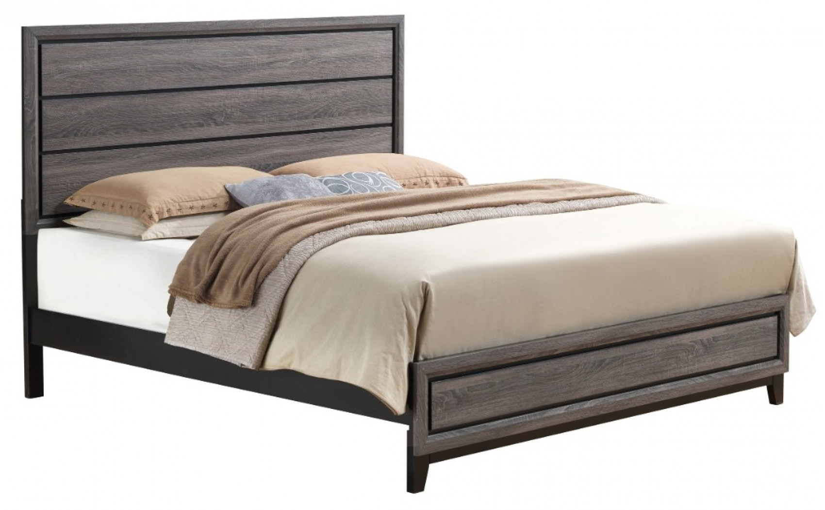 Kate Bed Grey Global Furniture