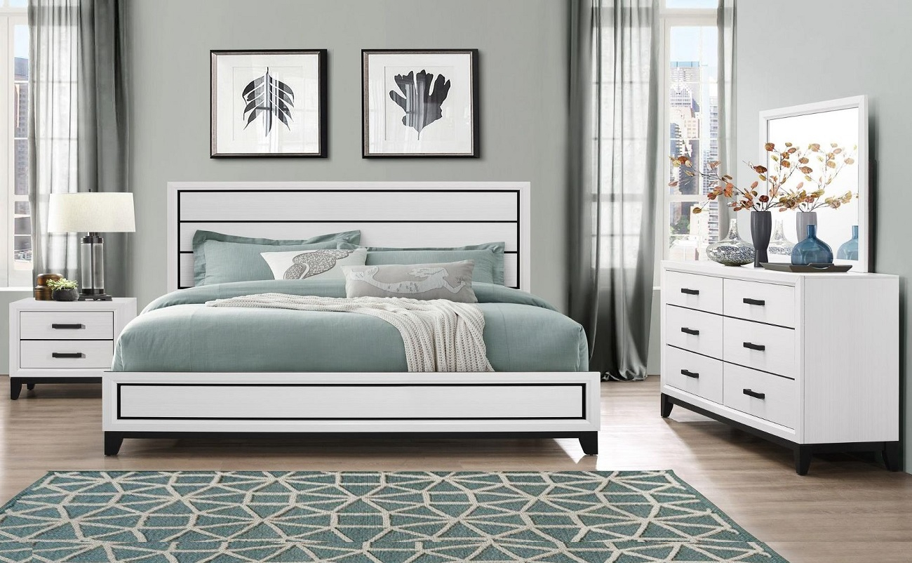 Kate Dresser White Global Furniture USA