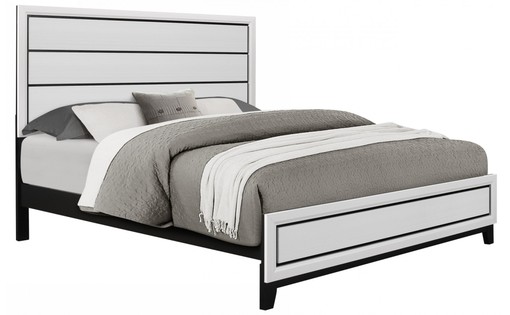Kate Bed White Global Furniture