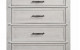 Levi Chest White / Oak Global Furniture