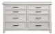 Levi Dresser White / Oak Global Furniture