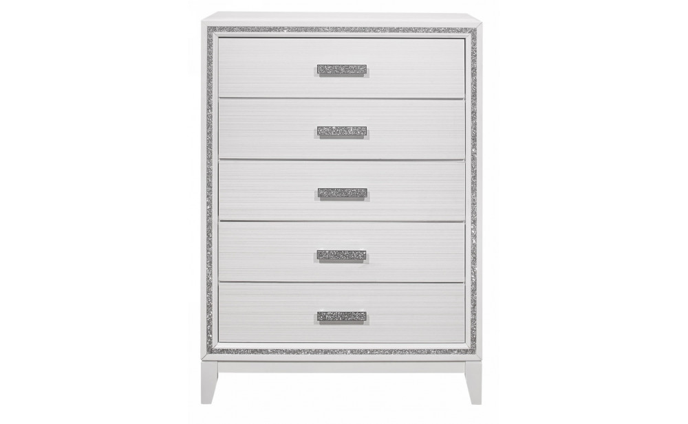 Lily Chest White Global Furniture