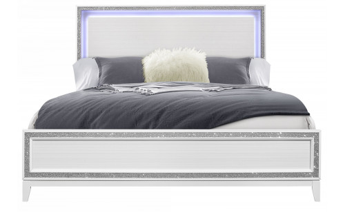 Lily Bed White Global Furniture Lily Bed White Global Furniture