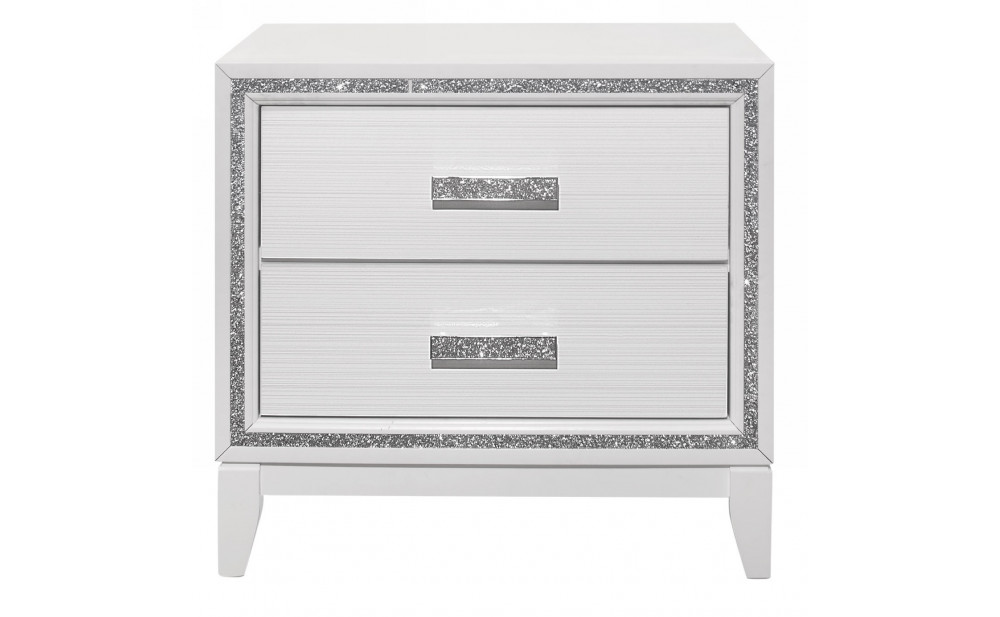 Lily Nightstand White Global Furniture