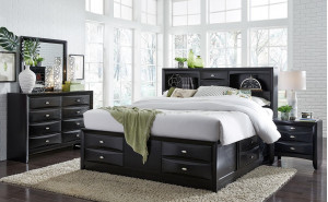 Linda Bedroom Set Black Global Furniture Linda Bedroom Set Black Global Furniture