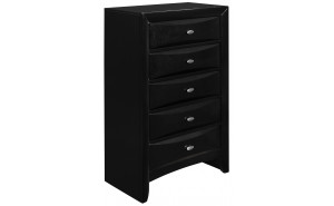 Linda Chest Black Global Furniture Linda Chest Black Global Furniture