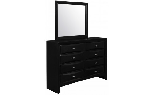 Linda Dresser Black Global Furniture Linda Dresser Black Global Furniture