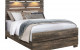 Linwood Bed Dark Oak Global Furniture