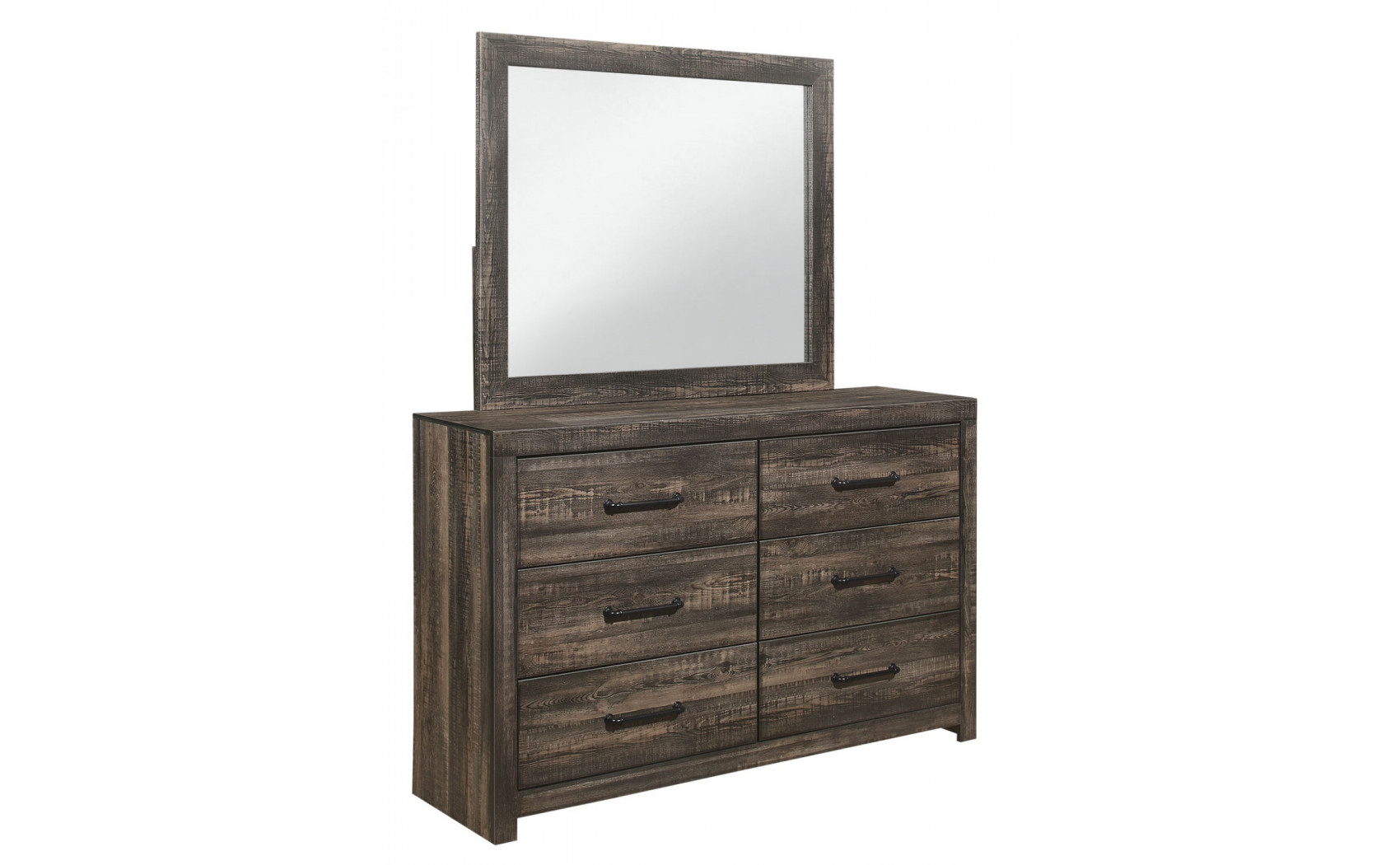 Linwood Bed Dark Oak Global Furniture