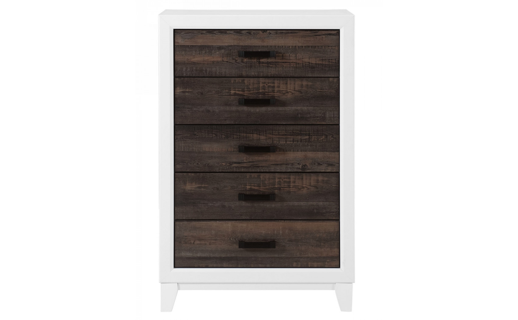Lisbon Office Desk Oak / White Global Furniture