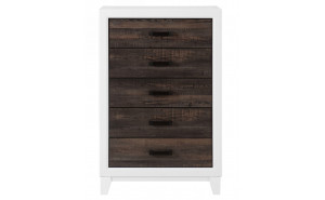 Lisbon Chest Oak / White Global Furniture Lisbon Chest Oak / White Global Furniture
