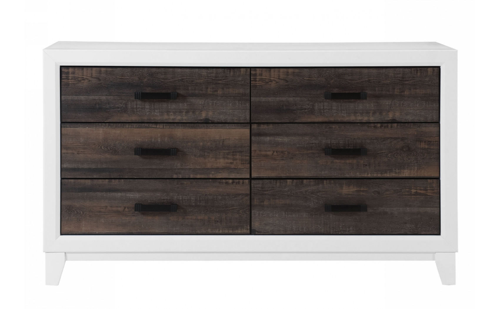 Lisbon Office Desk Oak / White Global Furniture