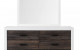 Lisbon Bed Oak / White Global Furniture