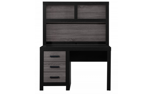 Lisbon Office Desk Grey / Black Global Furniture Lisbon Office Desk Grey / Black Global Furniture