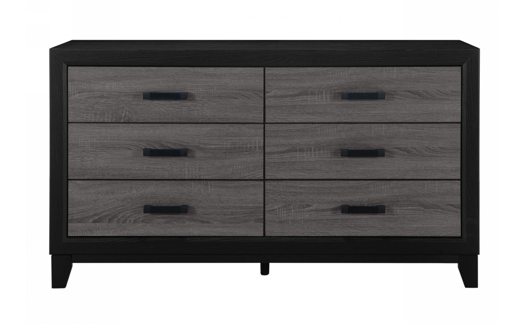 Lisbon Office Desk Grey / Black Global Furniture