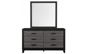 Lisbon Dresser Grey / Black Global Furniture Lisbon Dresser Grey / Black Global Furniture