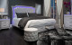 Metallica Bedroom Set Silver Global Furniture