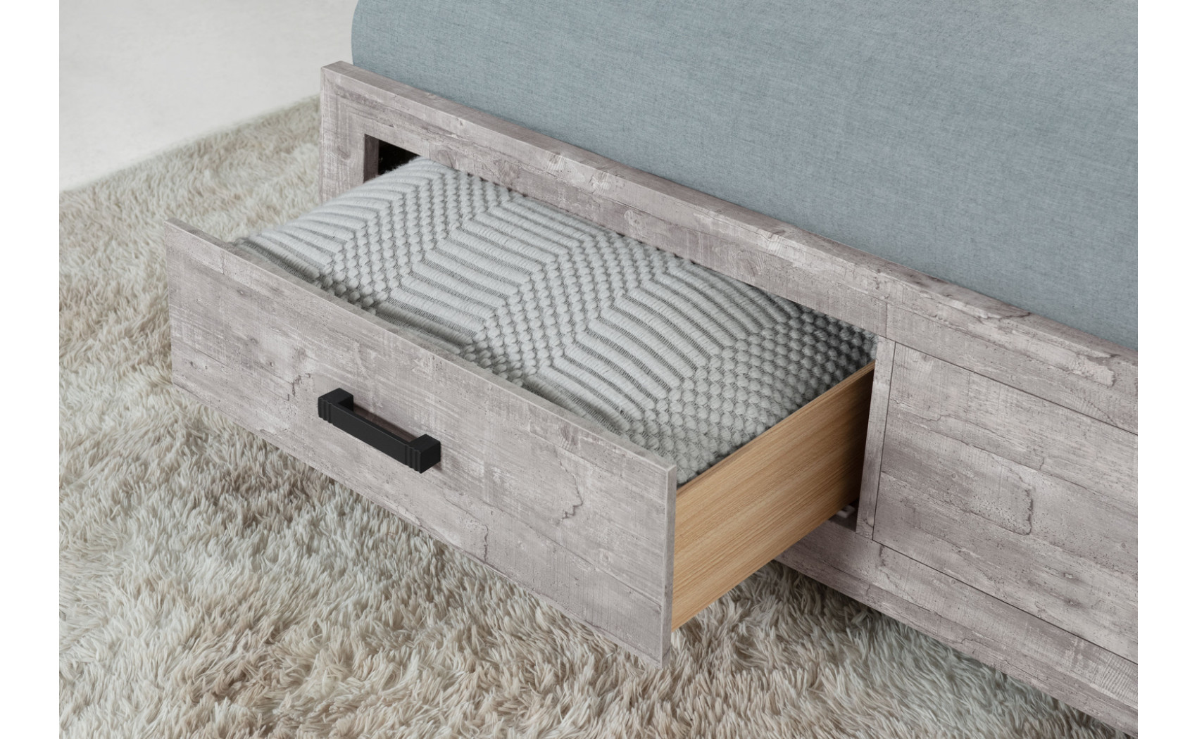 Nolan Casegoods Light Grey Global Furniture