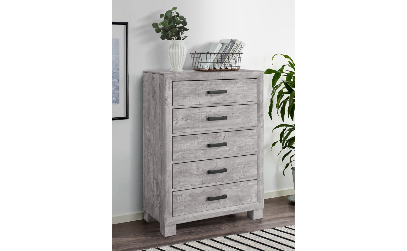Nolan Casegoods Light Grey Global Furniture