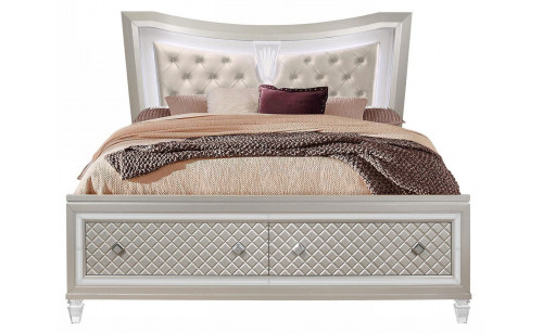 Paris Queen Bed Champagne Global Furniture Paris Queen Bed Champagne Global Furniture