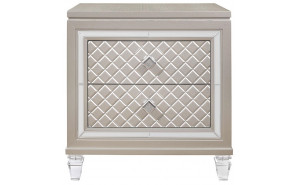 Paris Nightstand Champagne Global Furniture Paris Nightstand Champagne Global Furniture
