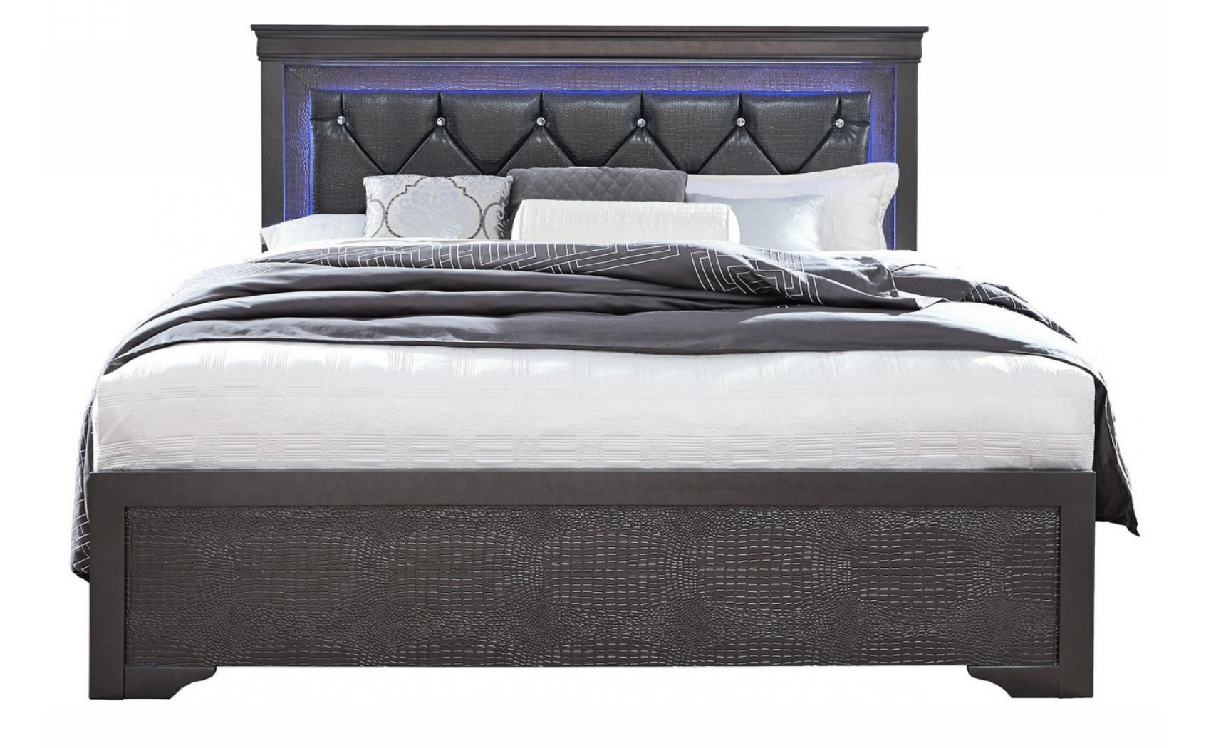 Pompei Chest Metallic Grey Global Furniture