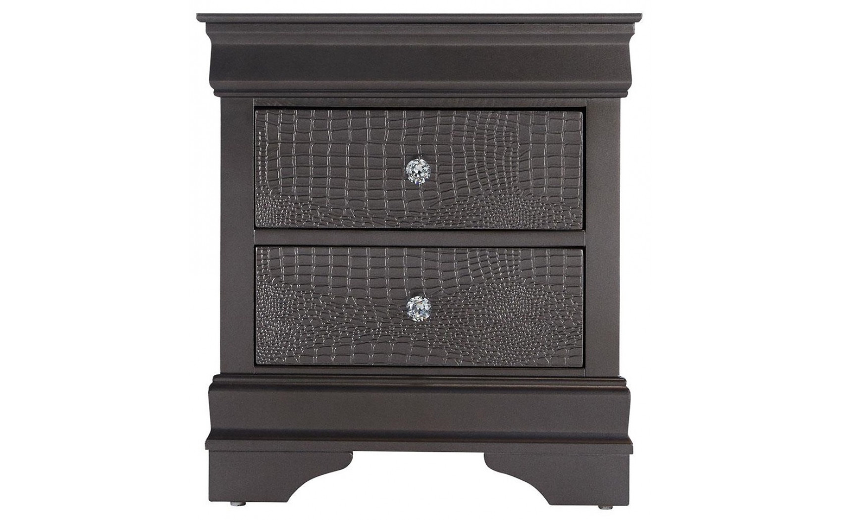 Pompei Chest Metallic Grey Global Furniture