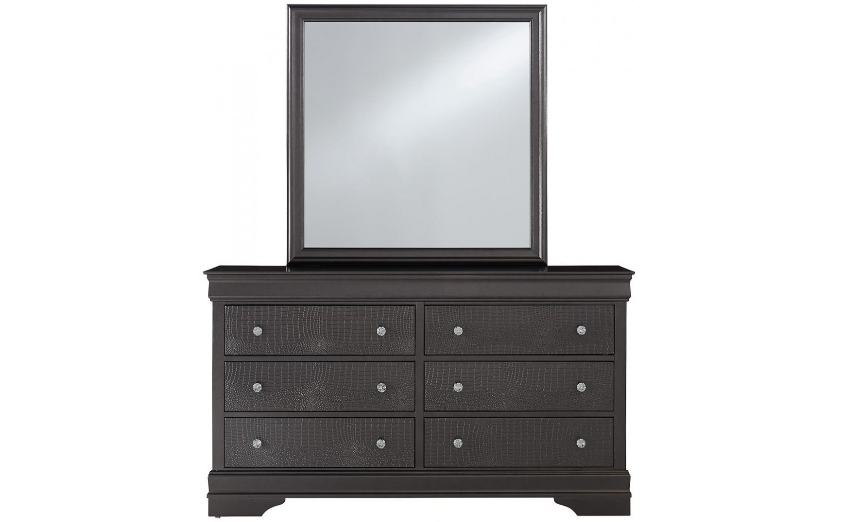 Pompei Chest Metallic Grey Global Furniture