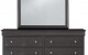 Pompei Nightstand Metallic Grey Global Furniture