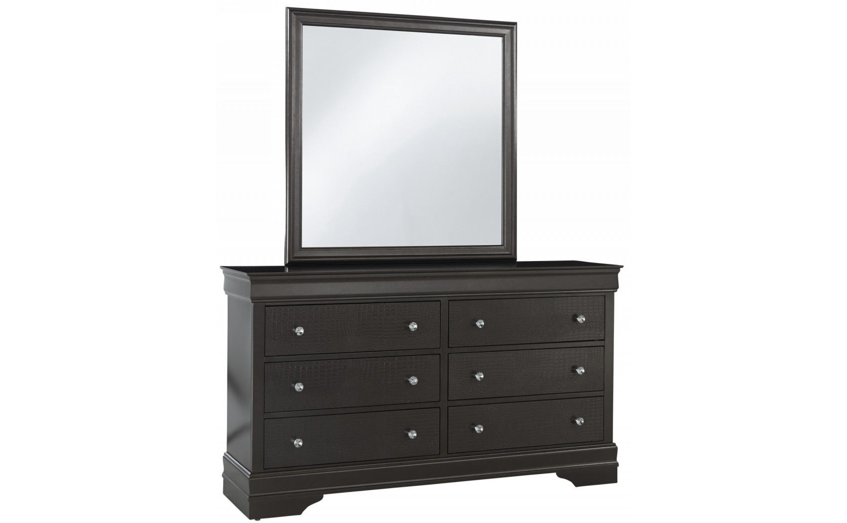 Pompei Chest Metallic Grey Global Furniture