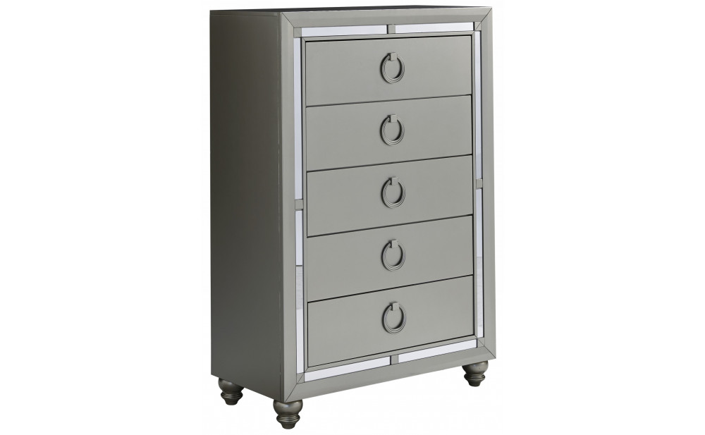Riley Chest Silver Global Furniture