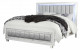 Santorini Bed White Global Furniture