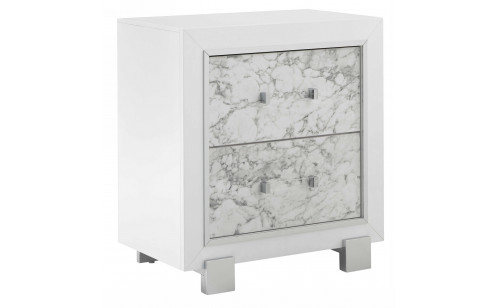 Santorini Nightstand White Global Furniture Santorini Nightstand White Global Furniture