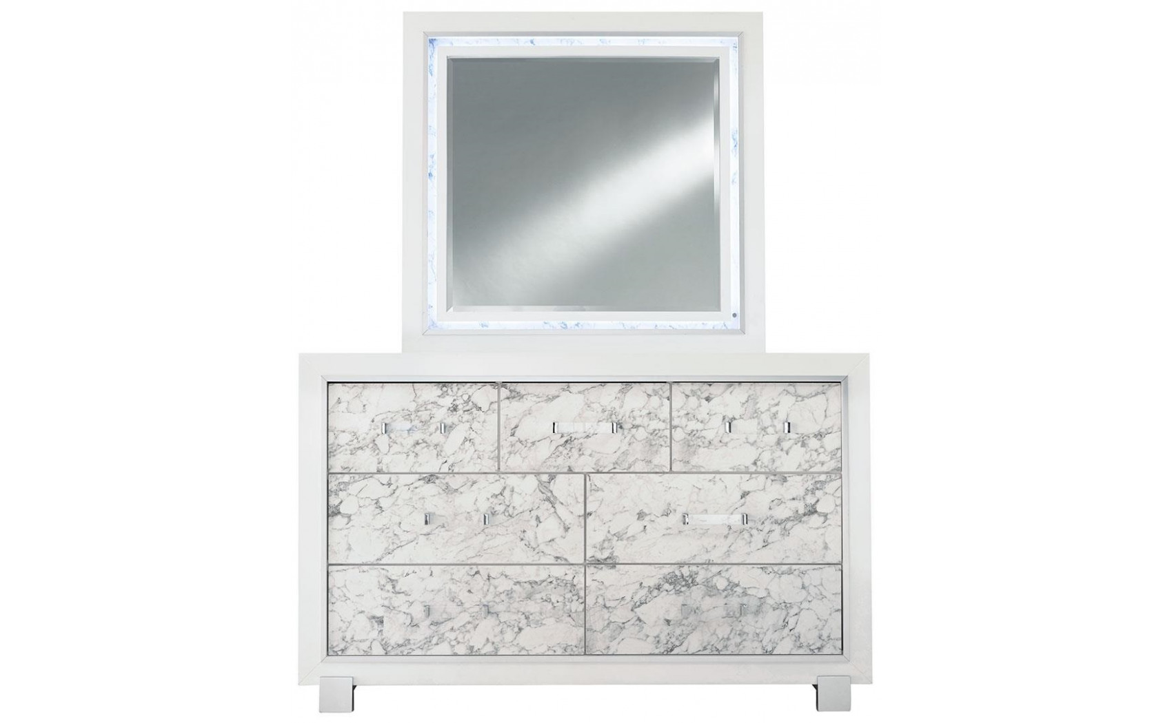 Santorini Chest White Global Furniture