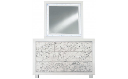 Santorini Dresser White Global Furniture Santorini Dresser White Global Furniture
