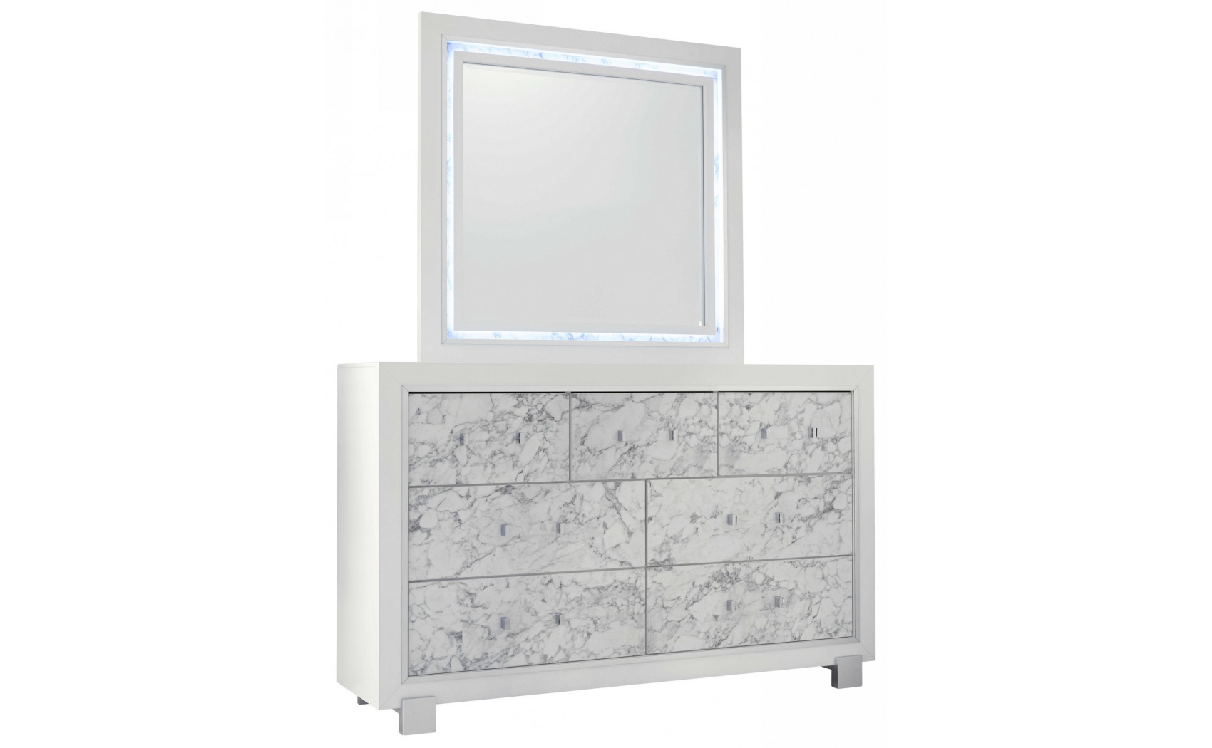Santorini Chest White Global Furniture
