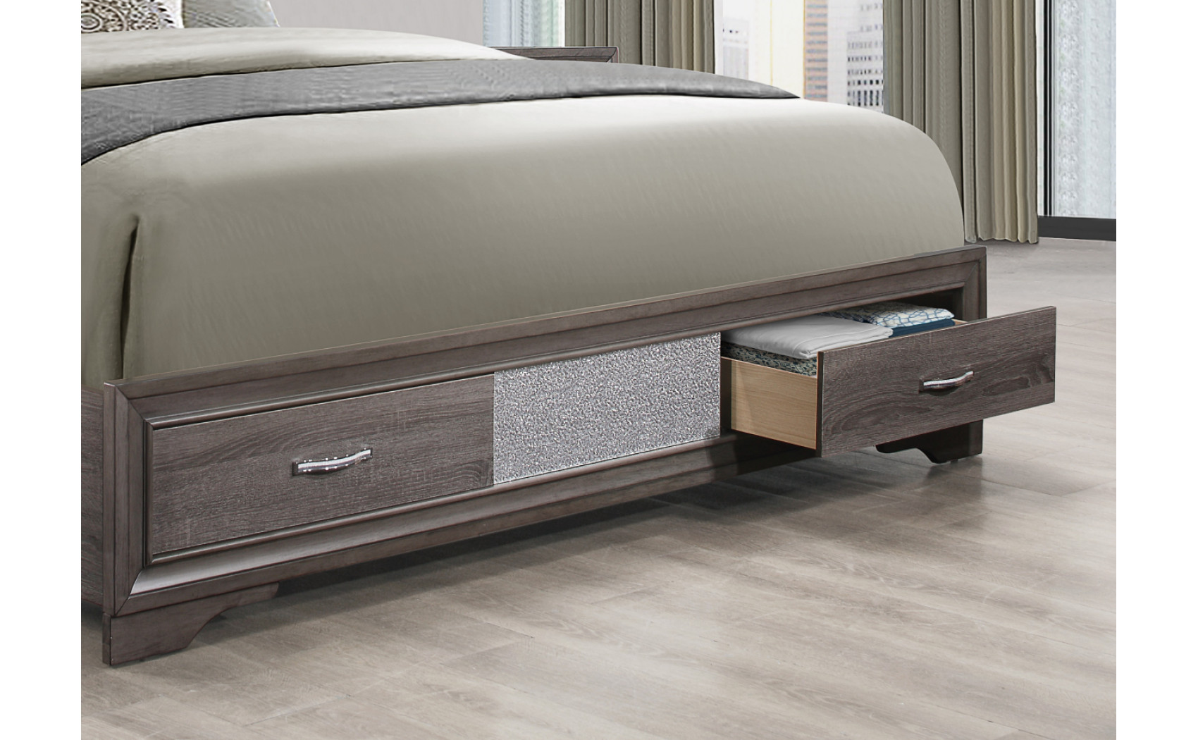 Seville Chest Grey Global Furniture