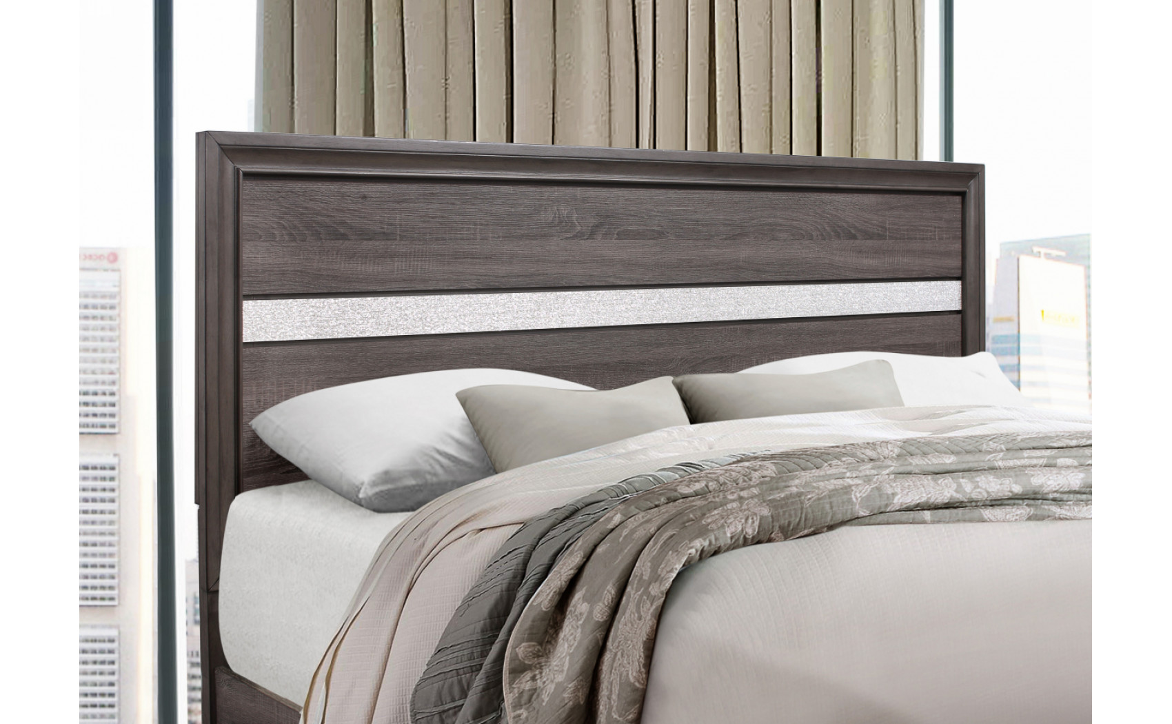 Seville Chest Grey Global Furniture
