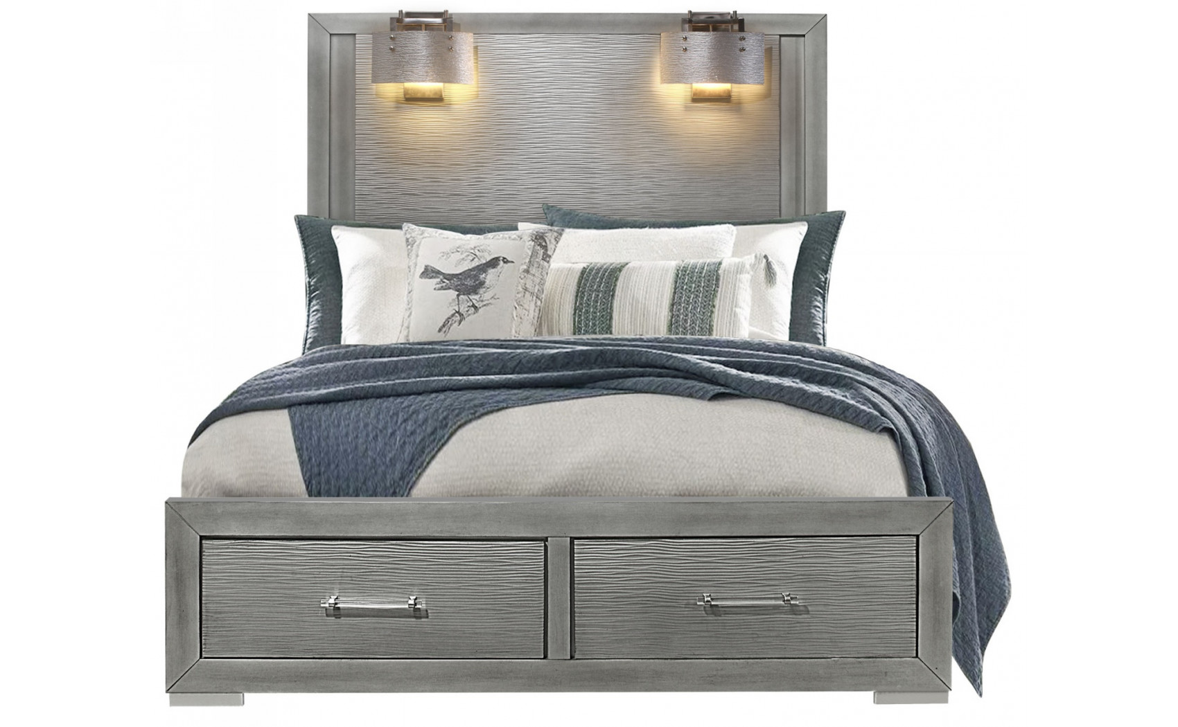 Tiffany Dresser Silver Global Furniture